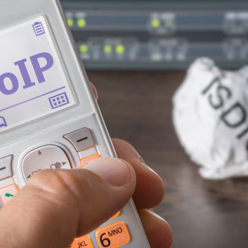 Voip on a wireless phone in someones hand